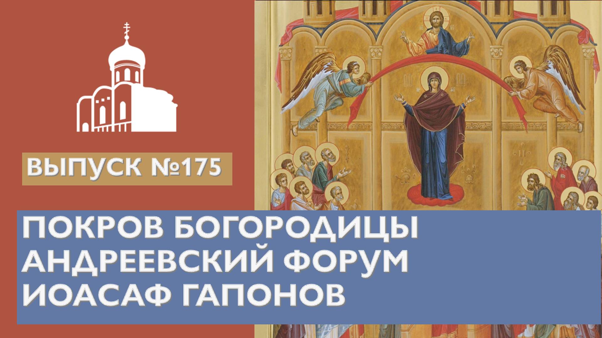 Покров Богородицы, Андреевский форум, Иоасаф Гапонов // Владимирская епархия | #175