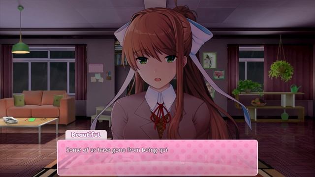 Monika Tells me her Graduation Speech! | "Monika After Story" DDLC Mod