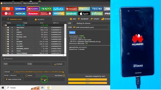 Huawei P9 how to Flash Firmware with UnlockTool Android 7.0