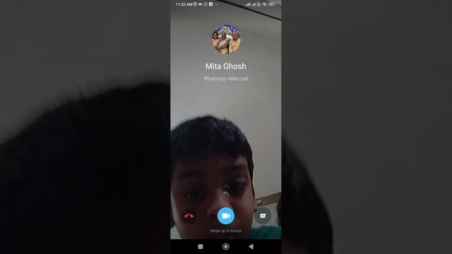 xiaomi Mi A2 lite incoming call whatsapp audio call video call