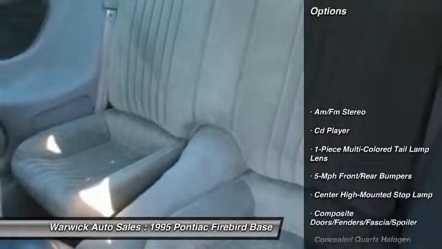 1995 Pontiac Firebird Base Magnolia NJ 08049