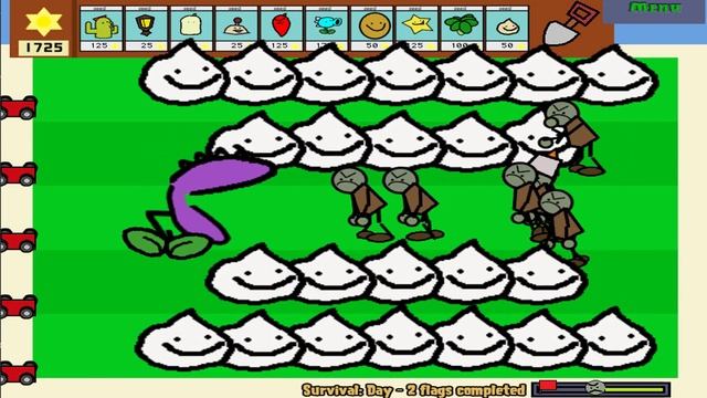 Plants vs Zombies Hack - 1 Chomper vs 9999 Zombie