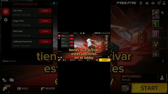 NUEVO FREEFIRE ANDROID PANEL HEADTRICK FULL ANTIBAN PARA CUENTA PRINCIPAL ✅