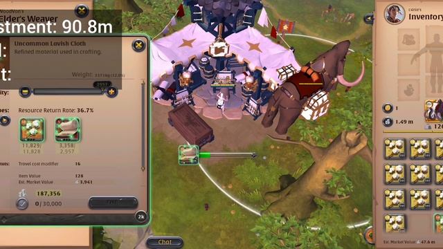 Make Easy Silver Refining Fiber | 16.2m Profit | Albion Online