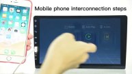 Q3570 Android auto, carplay and mobile phone interconnection steps video