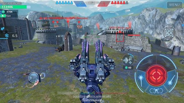 War Robots - NEW ONE HIT KILL Behemoth Gauss WR Max Gameplay