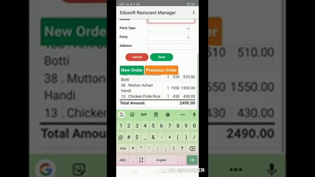 EDUSOFT RESTAURANT MANAGER | MOBILE | TABLET APP | ANDROID APP | IOS APP