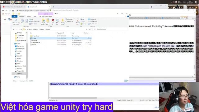 Việt hóa game unity try hard, ai không tìm được text thì xem nhé - Nông dân việt hóa game