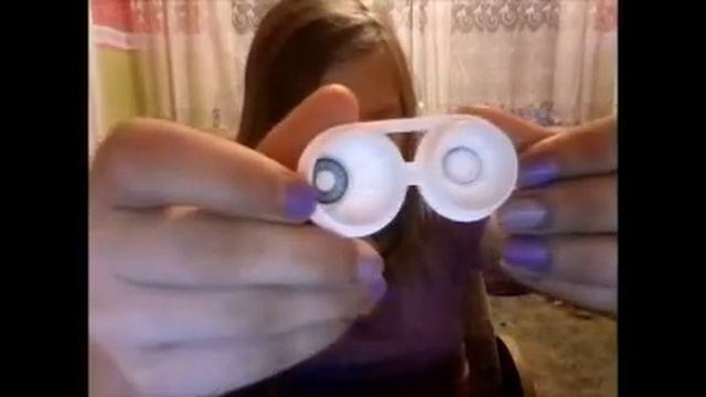мои цветные линзы