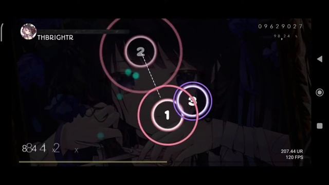 osu!droid | kakka - lonely pirouette 7.41✩ +HR #2 | THBrightr
