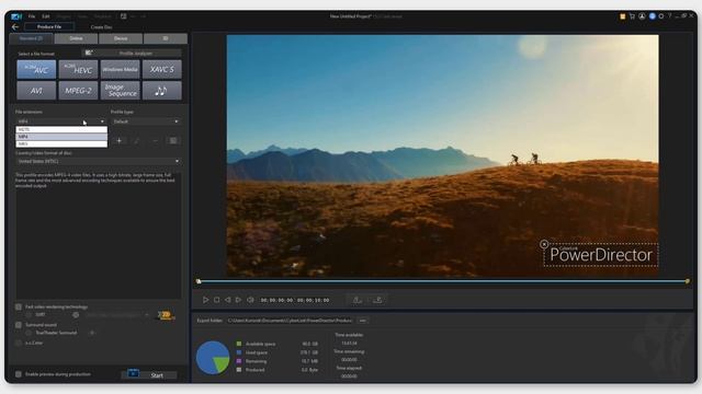 How To Export Video  in PowerDirector