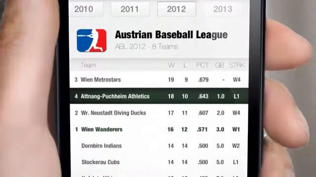 AsBaseball 2.0 for iPhone and Android