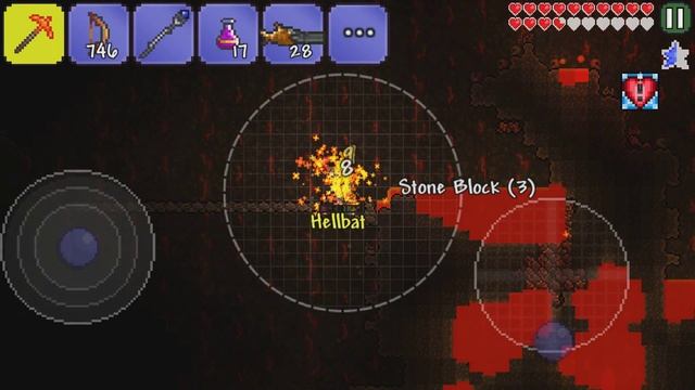 Terraria: iOS ANDROID UPDATE 1.2 - The Wall of Flesh Win! | Gameplay #15