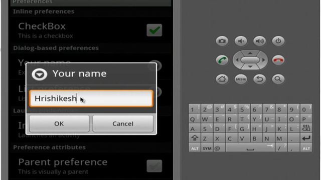 Android Preferences Tutorial- Collegewires