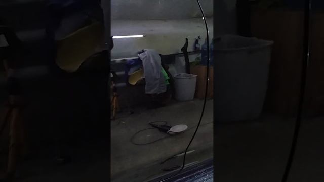 Приехал ленд крузер 200 на полировку кузова