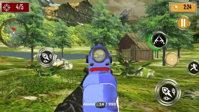 Jungle Dino Hunting Simulator Android Gameplay | Dinosaur Hunter