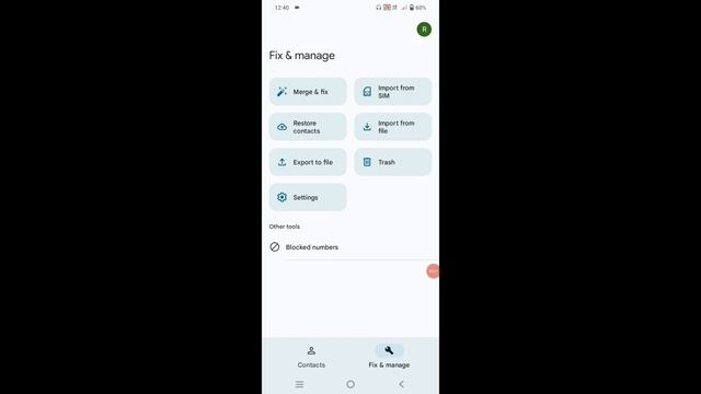 Vivo Y35 How To import And Export Contact