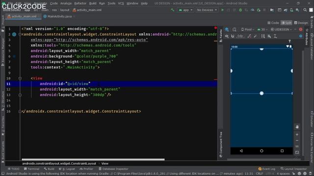 Part-01 | How to create and design Login UI and Signup UI in Android Studio