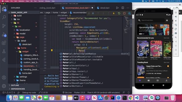 Flutter UI Dark Mode from Skeleton Template | App from Scratch Part 2