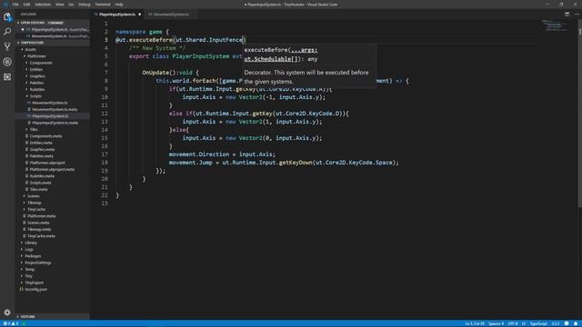 Unity Tiny - How to add Input, Physics, and Animations  | #03