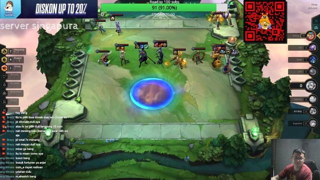 🔴LIVE !! MENCOBA BANGKIT DARI KEKALAHAN !! || TFT INDONESIA