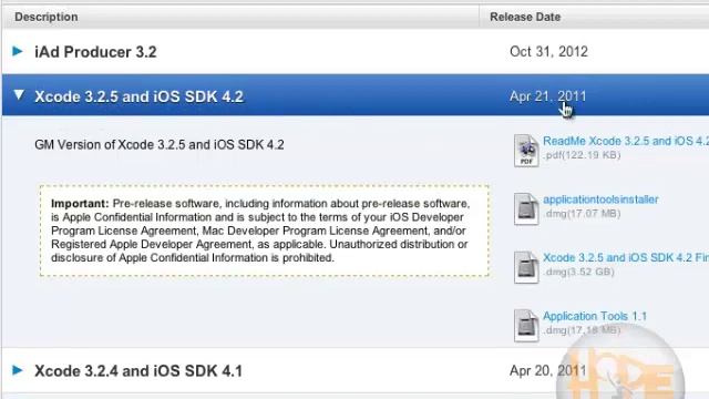 Download installing sdk
