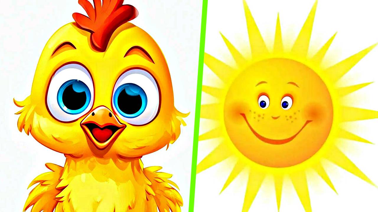 МУЛЬТИК ДЛЯ ДЕТЕЙ! Три Цыплёнка Искали Солнышко