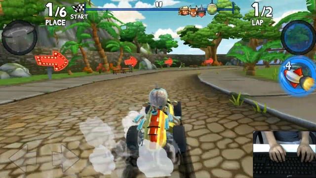 Beach Buggy Racing 2 Android Gameplay Walkthrough | Beach Bro vs B'zorp