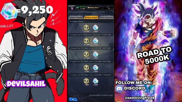 🔥Get OVER 8,000 FREE Chrono Crystals for the 5th Year Anniversary!!!!! Dragon Ball Legends
