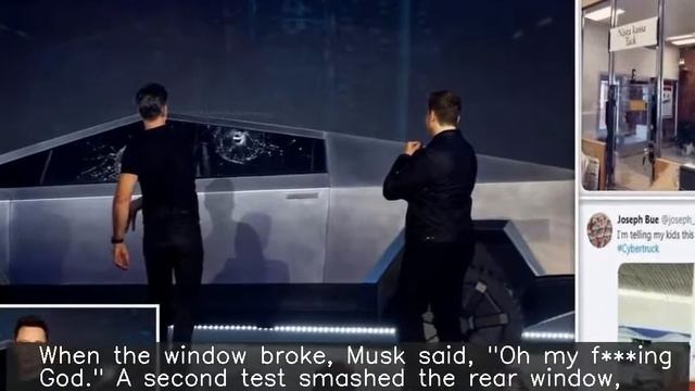 Oh my f***ing God: Musk after Cybertruck's armoured windows shatter