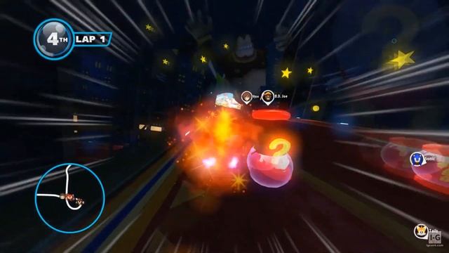 Sonic & All-Stars Racing Transformed - All Characters Race Gameplay Compilation HD