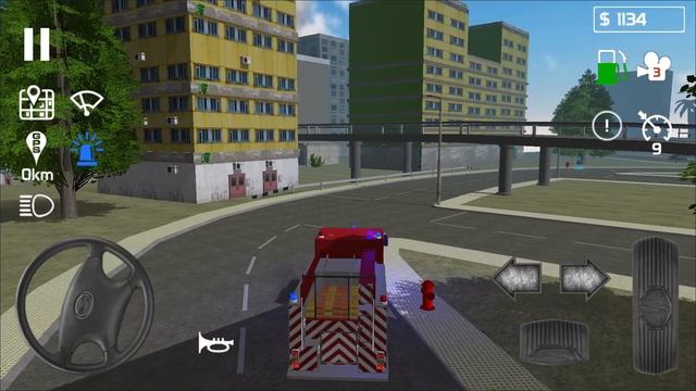 Firefighter Extinguished Job - Fire Engine Simulator - Best Android Gameplay