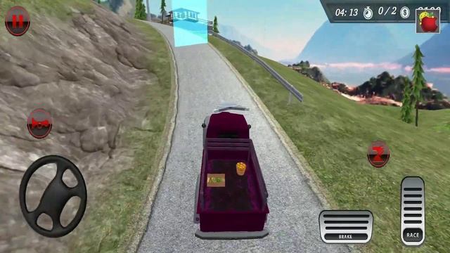 Offroad Real Tractor Farm Transport - Truck Driving  Simulator - Best Android GamePlay
