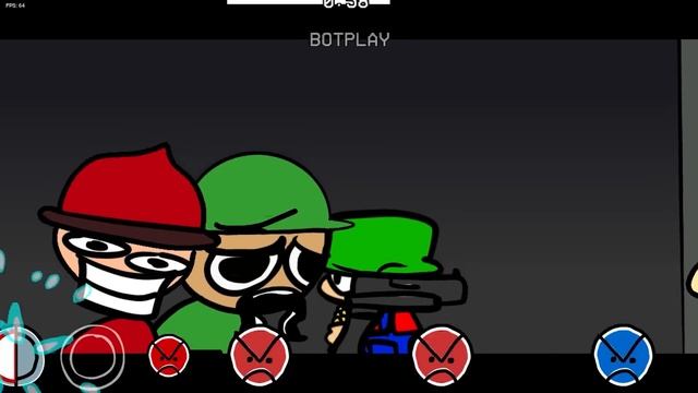 "oh no! which one do I shoot?" but it's Dave and Bambi (FNF VS Holiday mod) FnF Holiday Zanta
