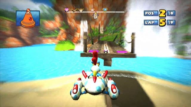 BILLY HATCHER Lost Palace 9 Laps Expert (Request) Sonic & Sega All-Stars Racing (2022)