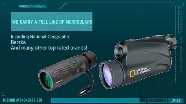 Procular Australia - Monocular E-Store, Australia Wide Free Delivery