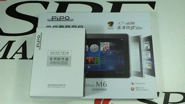 PIPO M6 Tablet PC with Android 4.2 OS Quad Core RK3188 9.7 Inch 2048 x 1536px IPS Retina Screen