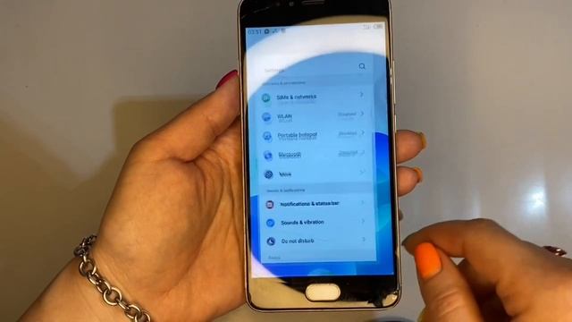Meizu M5s Incoming call