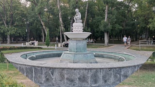 Курортный парк в Ессентуках.