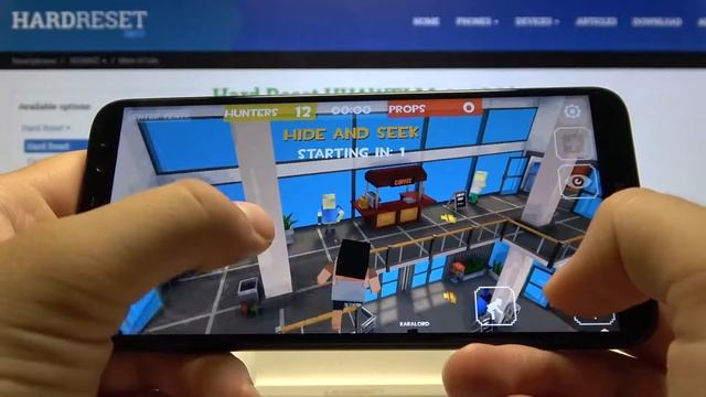 Grand Battle Royale on HUAWEI Mate 10 Lite - Android Game Review