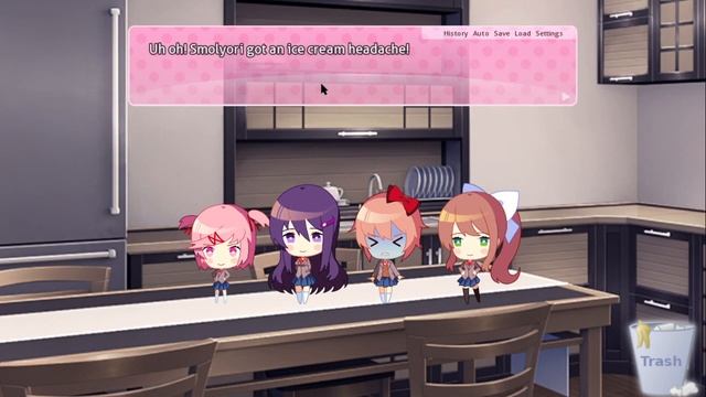 Little Literature Club - Dinner Mini-game demo
