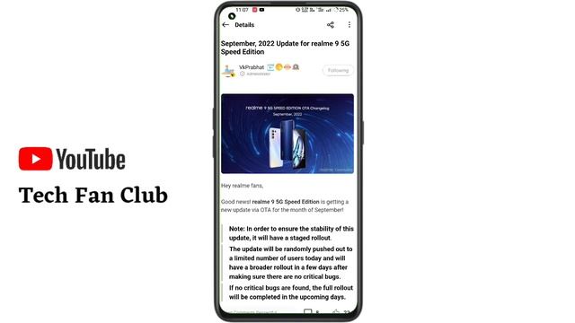 September 2022 Realme Updates, Realme UI 3.0 Android 12 stable update, Jio 5g support for realme