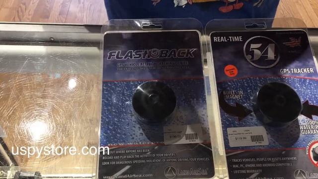 U-SPY STORE: LIVE GPS TRACKER vs LOGGER