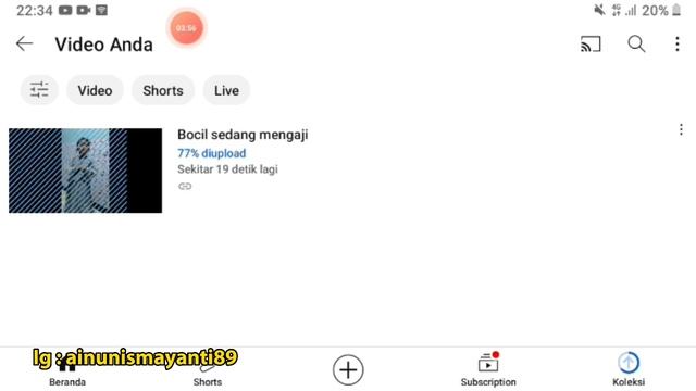 Cara upload video ke YOUTUBE yang baik &benar 2023,di Hp android || youtuber pemula