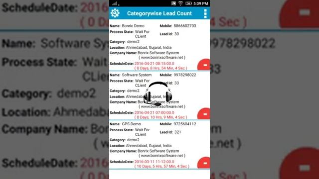 Bonrix CRM Mobile Auto Dialer