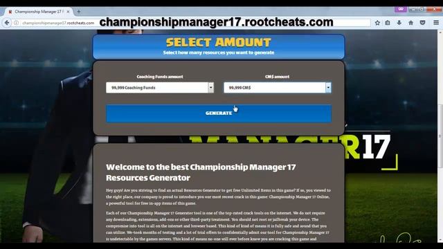 Championship Manager 17 Hack- Get 999999 Coaching Funds |How To Use| Tutorial!!