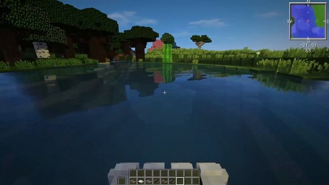 Minecraft • Cool Wooden Raft. Just A Raft Mod