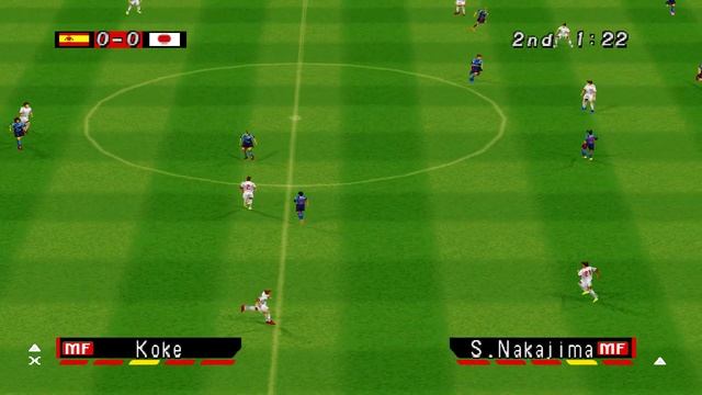 Winning Eleven 2002: Road to Qatar 2022 (PS1) Prediction #43 Japan x Spain