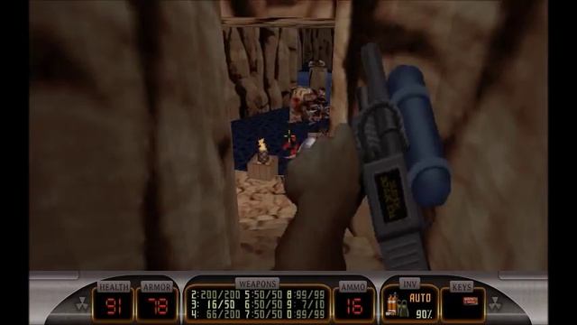 Duke Nukem 3D: Caribbean Life's a Beach LV6: Voodoo Caves (100%)