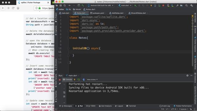 #107 Make your first Model initial database and open it